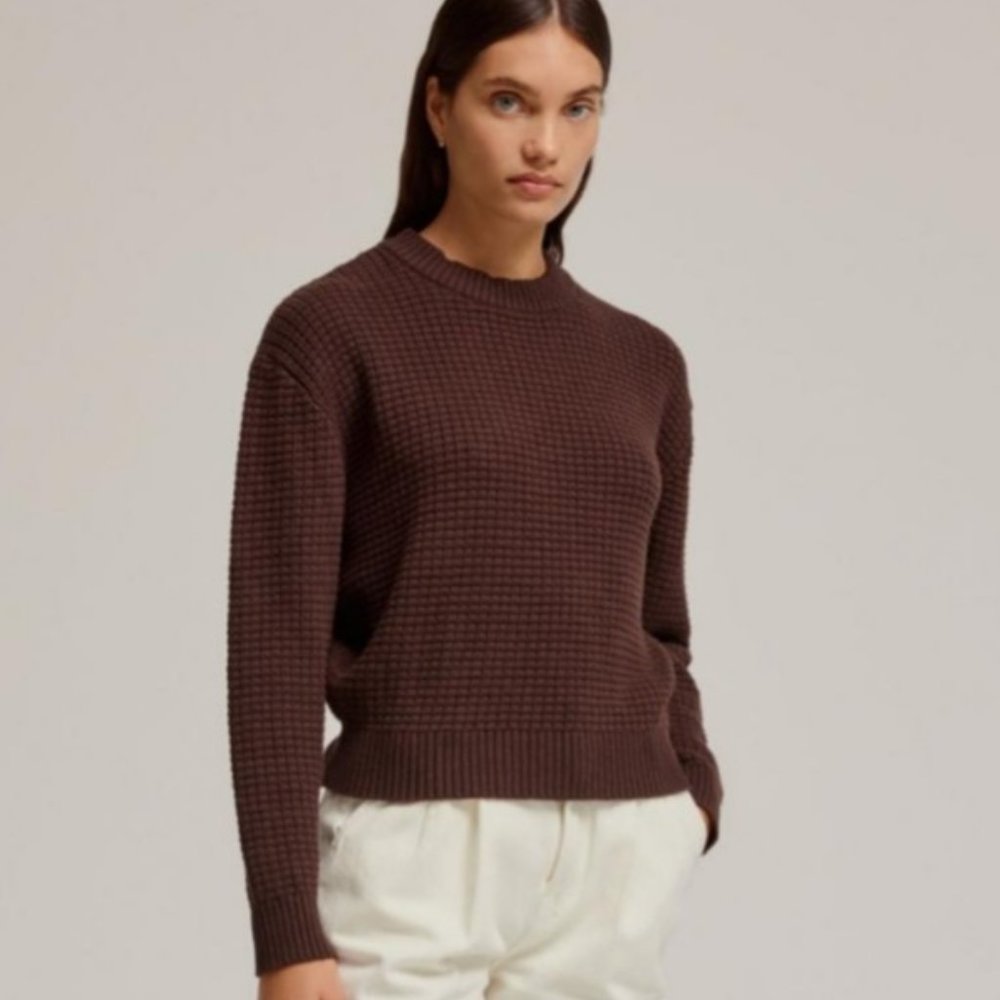 NEW Rayon Sweater in Mahogany